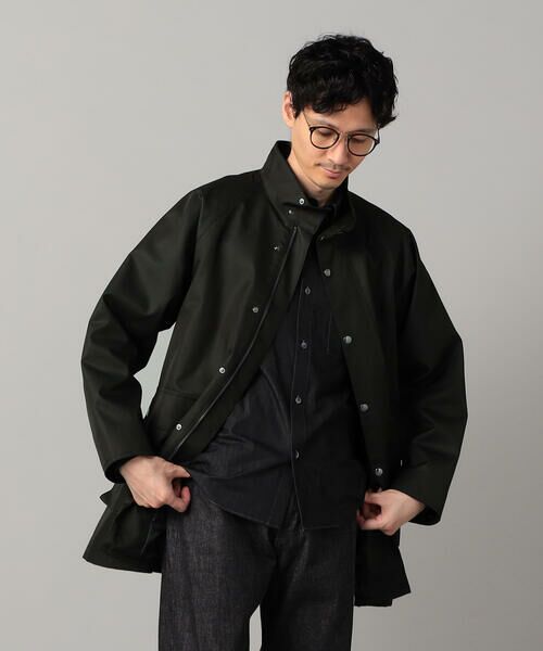 COMME CA MEN / コムサ・メン ブルゾン | C-ZERO撥水 交織ギャバ スタンドカラーブルゾン | 詳細3
