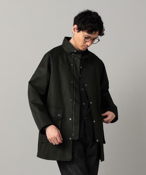 COMME CA MEN / コムサ・メン ブルゾン | C-ZERO撥水 交織ギャバ スタンドカラーブルゾン | 詳細4