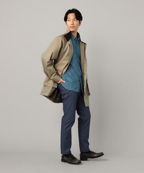 COMME CA MEN / コムサ・メン ブルゾン | C-ZERO撥水 交織ギャバ スタンドカラーブルゾン | 詳細19