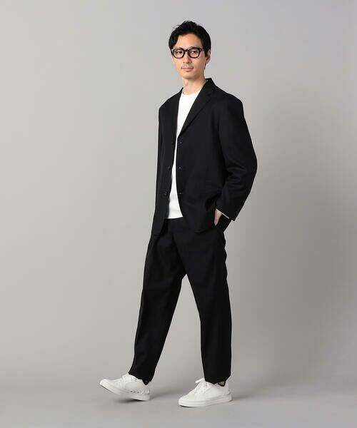 COMME CA MEN / コムサ・メン スラックス・ドレスパンツ | 【セットアップ対応】尾州産 クラシックウールギャバ 2タックパンツ | 詳細1