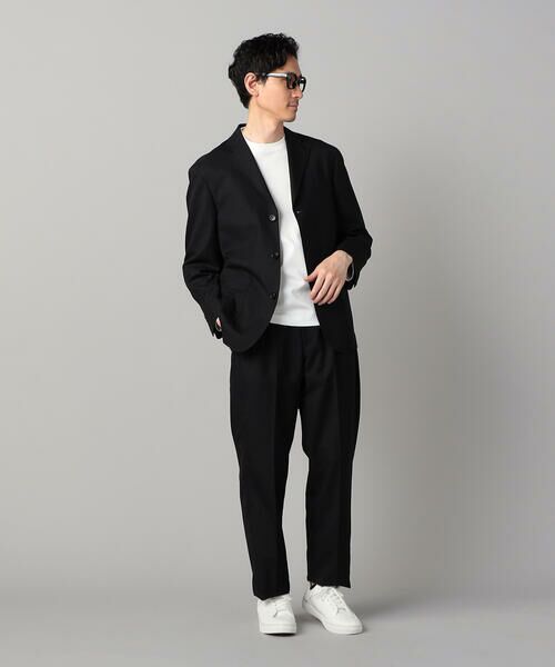 COMME CA MEN / コムサ・メン スラックス・ドレスパンツ | 【セットアップ対応】尾州産 クラシックウールギャバ 2タックパンツ | 詳細2