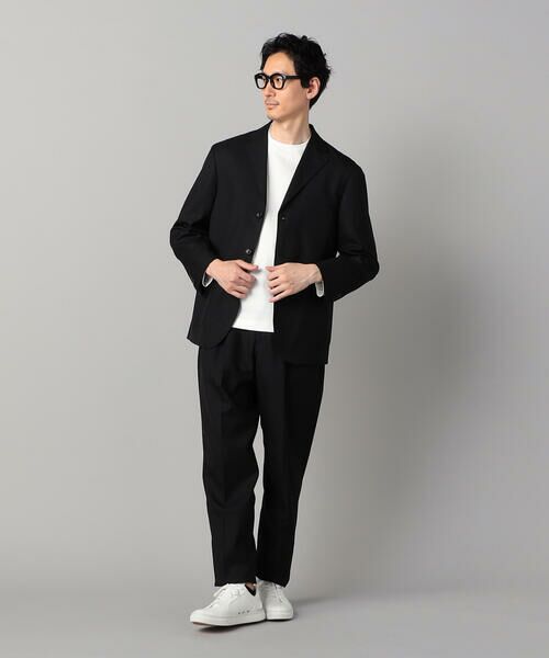 COMME CA MEN / コムサ・メン スラックス・ドレスパンツ | 【セットアップ対応】尾州産 クラシックウールギャバ 2タックパンツ | 詳細3