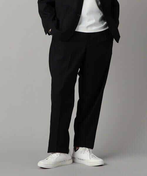COMME CA MEN / コムサ・メン スラックス・ドレスパンツ | 【セットアップ対応】尾州産 クラシックウールギャバ 2タックパンツ | 詳細5