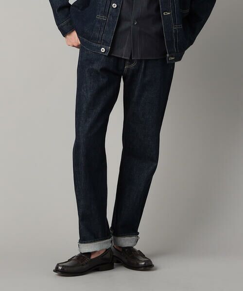 COMME CA MEN / コムサ・メン デニムパンツ | 岡山 児島産 セルビッチデニムパンツ(インディゴ)