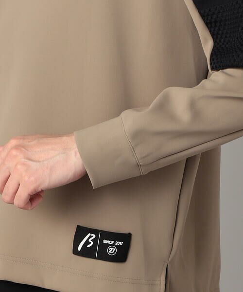 COMME CA MEN / コムサ・メン パーカー | ダンボールニット プルオーバー | 詳細14