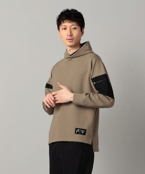 COMME CA MEN / コムサ・メン パーカー | ダンボールニット プルオーバー | 詳細8