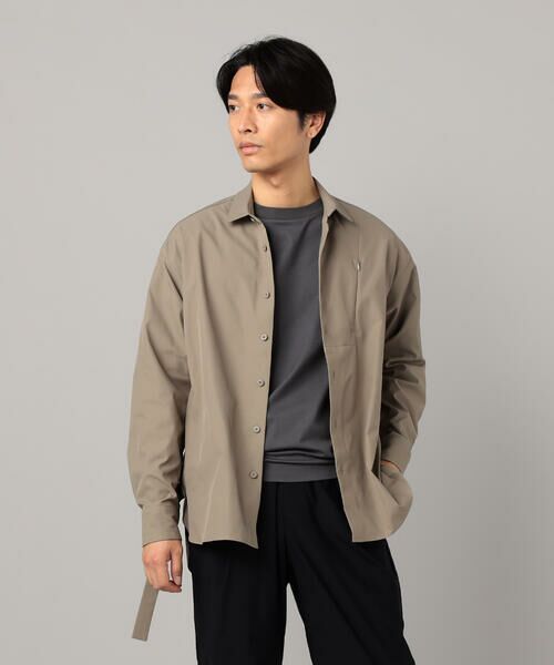 COMME CA MEN / コムサ・メン シャツ・ブラウス | ジップポケット シャツ | 詳細4