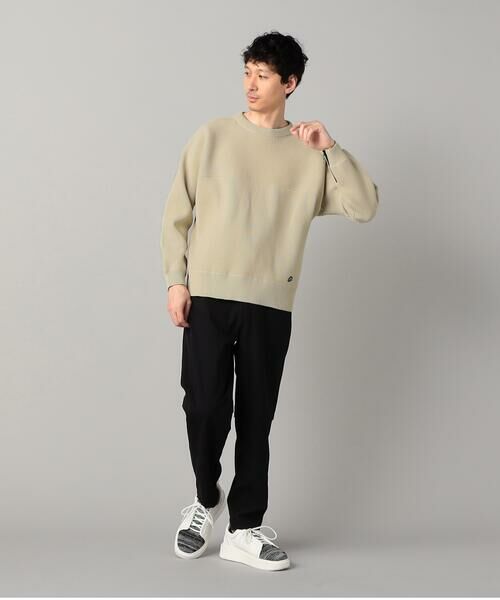 COMME CA MEN / コムサ・メン ニット・セーター | ワイドシルエット 片畦ニット | 詳細1