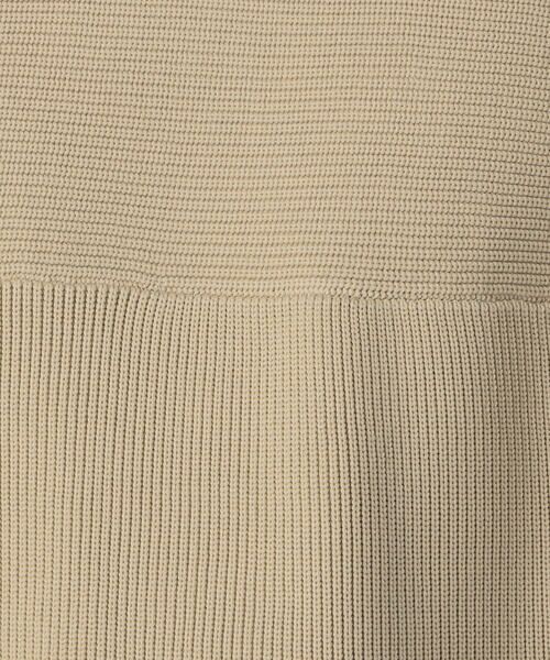 COMME CA MEN / コムサ・メン ニット・セーター | ワイドシルエット 片畦ニット | 詳細3