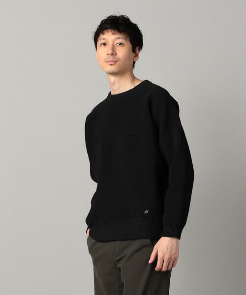 COMME CA MEN / コムサ・メン ニット・セーター | ワイドシルエット 片畦ニット | 詳細6