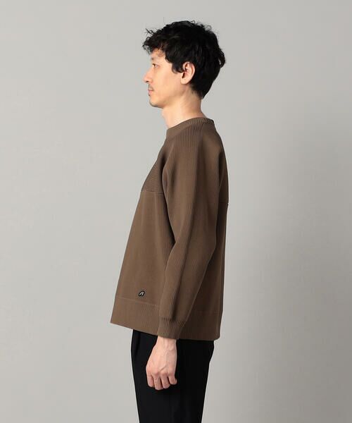 COMME CA MEN / コムサ・メン ニット・セーター | ワイドシルエット 片畦ニット | 詳細13