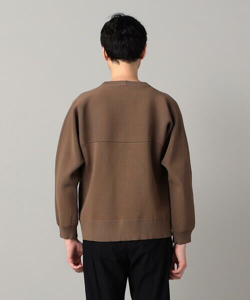 COMME CA MEN / コムサ・メン ニット・セーター | ワイドシルエット 片畦ニット | 詳細14
