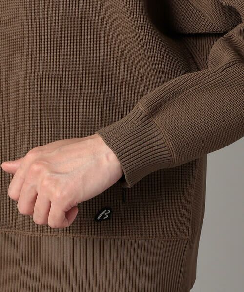 COMME CA MEN / コムサ・メン ニット・セーター | ワイドシルエット 片畦ニット | 詳細16