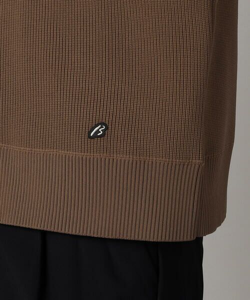 COMME CA MEN / コムサ・メン ニット・セーター | ワイドシルエット 片畦ニット | 詳細18