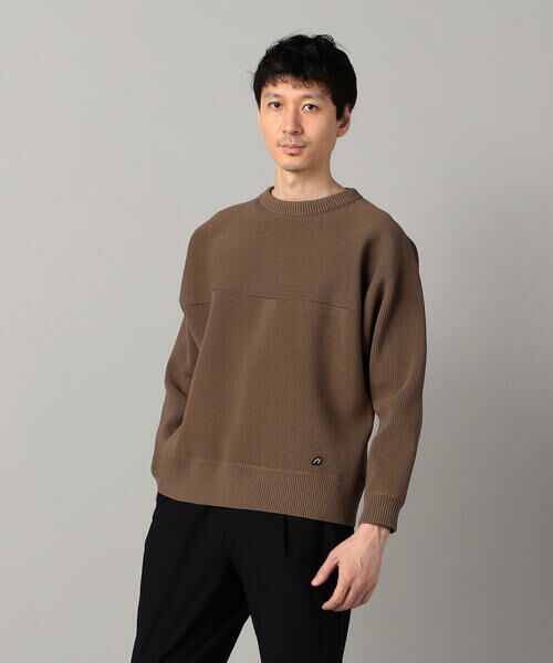 COMME CA MEN / コムサ・メン ニット・セーター | ワイドシルエット 片畦ニット | 詳細11