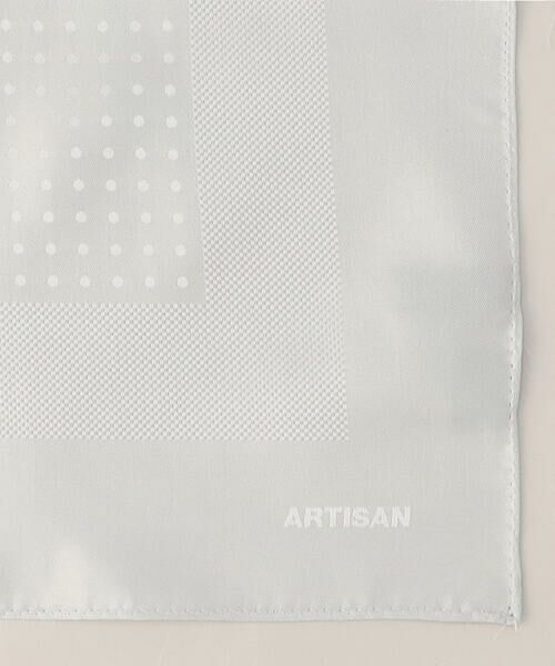 COMME CA MEN / コムサ・メン その他小物 | ロゴ入りマルチパターン ポケットチーフ | 詳細4