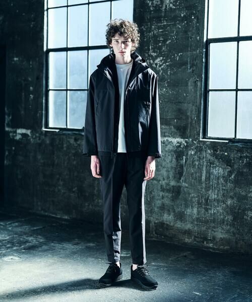 COMME CA MEN / コムサ・メン ブルゾン | 【COMME CA MEN BLACK】3レイヤーテック パーカ | 詳細3