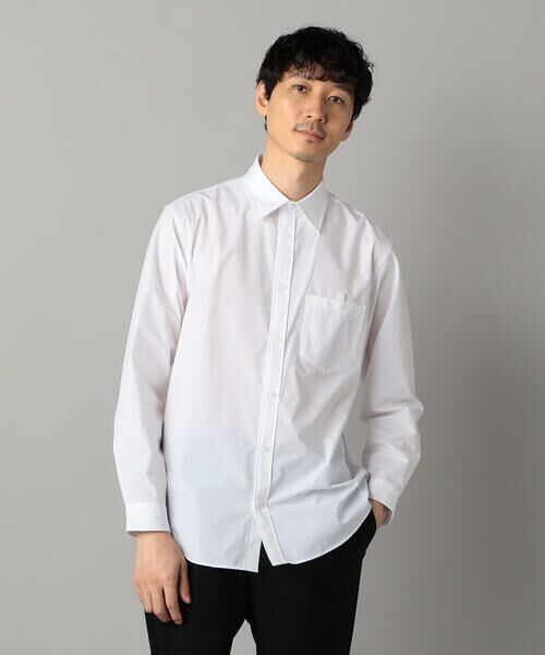 COMME CA MEN/コムサ・メン 【COMME CA MEN BLACK】4WAYテック シャツ ホワイト M COMME CA MEN/コムサ・メン 【COMME CA MEN BLACK】4WAYテック シャツ ホワイト M