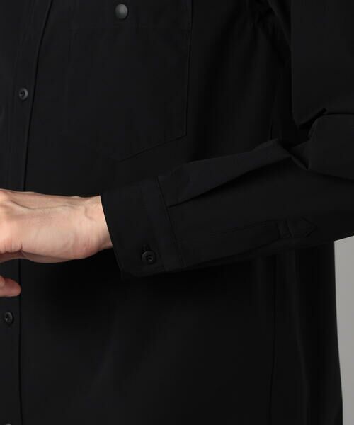 COMME CA MEN / コムサ・メン シャツ・ブラウス | 【COMME CA MEN BLACK】4WAYテック シャツ | 詳細15