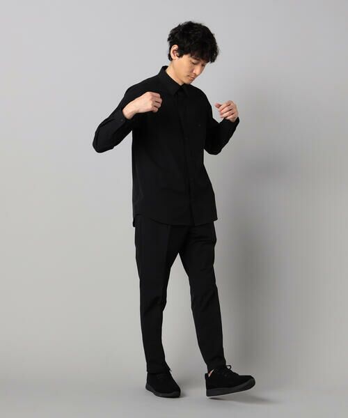 COMME CA MEN / コムサ・メン シャツ・ブラウス | 【COMME CA MEN BLACK】4WAYテック シャツ | 詳細6