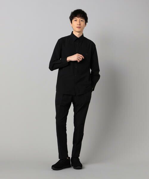 COMME CA MEN / コムサ・メン シャツ・ブラウス | 【COMME CA MEN BLACK】4WAYテック シャツ | 詳細7