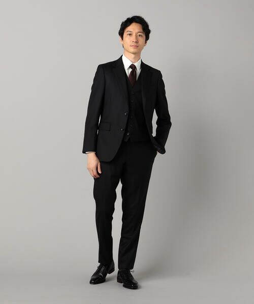 COMME CA MEN / コムサ・メン セットアップ | 【スリーピース対応】Super120's ウールギャバ スーツ | 詳細4