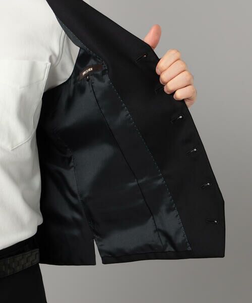 COMME CA MEN / コムサ・メン セットアップ | 【スリーピース対応】Super120's ウールギャバ ベスト | 詳細13