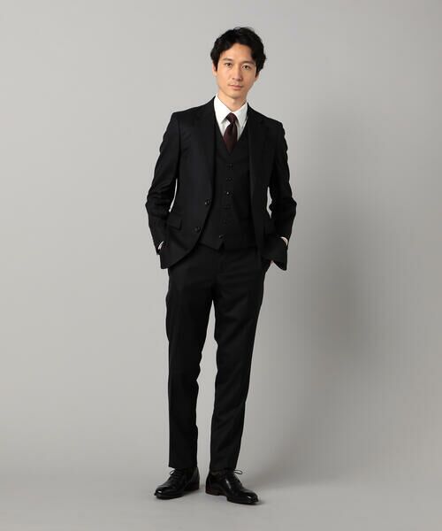 COMME CA MEN / コムサ・メン セットアップ | 【スリーピース対応】Super120's ウールギャバ ベスト | 詳細2