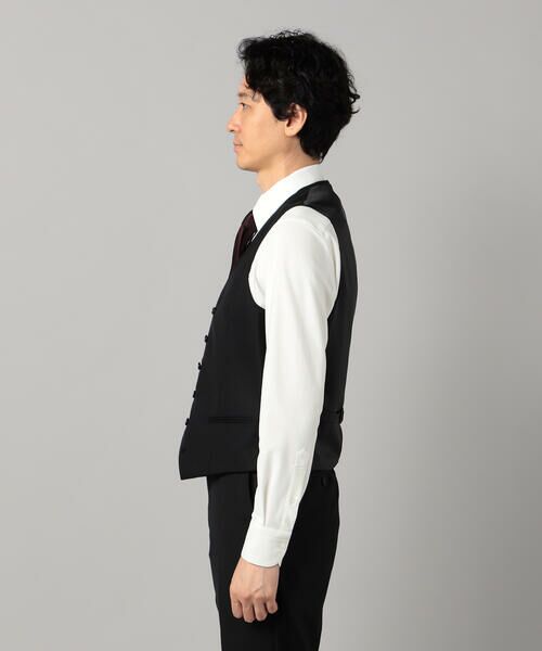 COMME CA MEN / コムサ・メン セットアップ | 【スリーピース対応】Super120's ウールギャバ ベスト | 詳細6