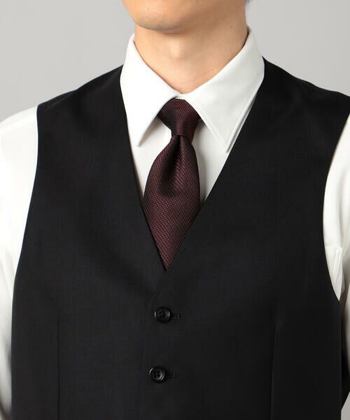 COMME CA MEN / コムサ・メン セットアップ | 【スリーピース対応】Super120's ウールギャバ ベスト | 詳細8