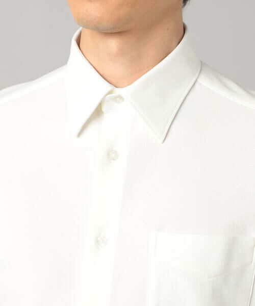 COMME CA MEN / コムサ・メン シャツ・ブラウス | ソロテックス2WAYオックスフォード レギュラーカラーシャツ | 詳細9