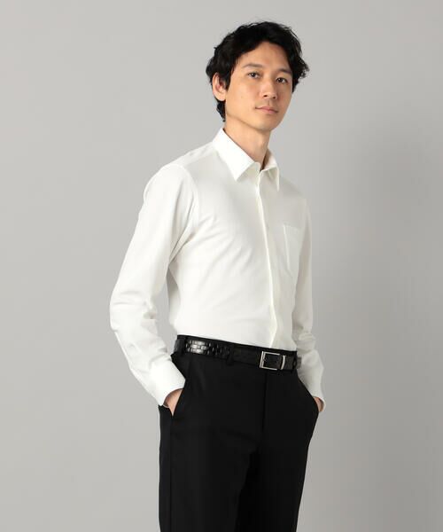 COMME CA MEN / コムサ・メン シャツ・ブラウス | ソロテックス2WAYオックスフォード レギュラーカラーシャツ | 詳細4