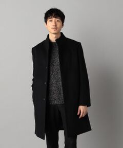 COMME CA MEN / コムサ・メン その他アウター | アンゴラビーバー イタリアンカラーコート