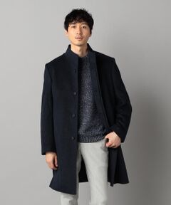 COMME CA MEN / コムサ・メン その他アウター | アンゴラビーバー イタリアンカラーコート