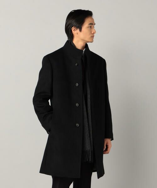 COMME CA MEN / コムサ・メン その他アウター | アンゴラビーバー イタリアンカラーコート | 詳細6