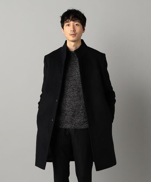 COMME CA MEN / コムサ・メン その他アウター | アンゴラビーバー イタリアンカラーコート | 詳細11