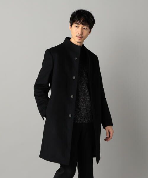 COMME CA MEN / コムサ・メン その他アウター | アンゴラビーバー イタリアンカラーコート | 詳細12
