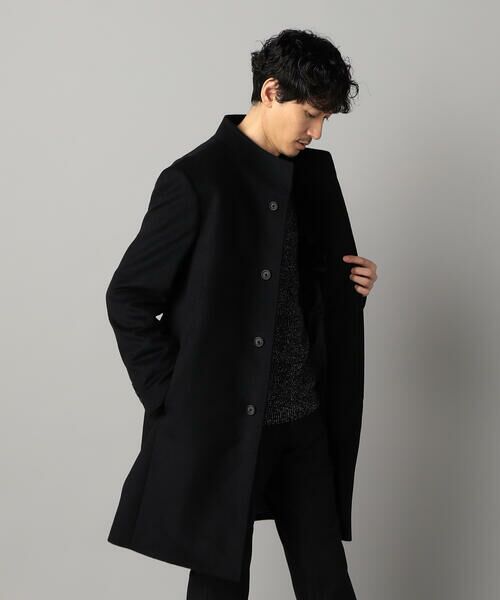 COMME CA MEN / コムサ・メン その他アウター | アンゴラビーバー イタリアンカラーコート | 詳細13