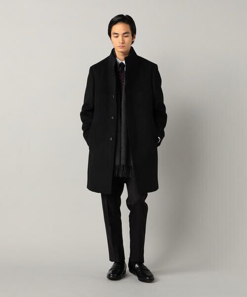 COMME CA MEN / コムサ・メン その他アウター | アンゴラビーバー イタリアンカラーコート | 詳細12
