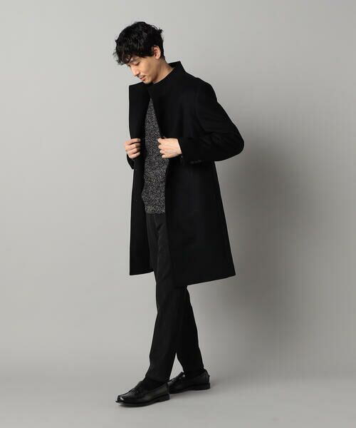 COMME CA MEN / コムサ・メン その他アウター | アンゴラビーバー イタリアンカラーコート | 詳細14