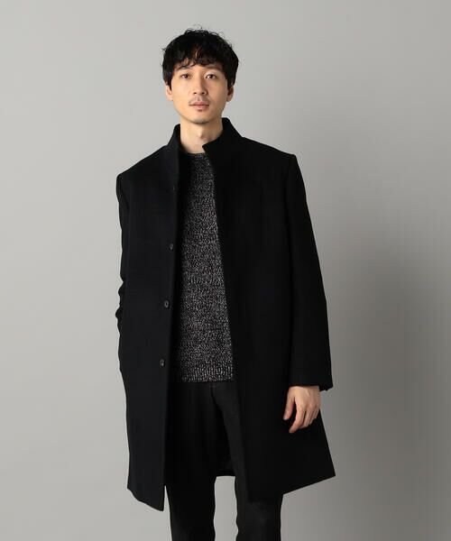 COMME CA MEN / コムサ・メン その他アウター | アンゴラビーバー イタリアンカラーコート | 詳細7