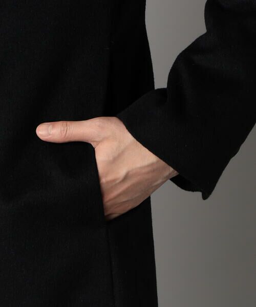 COMME CA MEN / コムサ・メン その他アウター | アンゴラビーバー イタリアンカラーコート | 詳細20