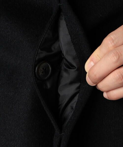 COMME CA MEN / コムサ・メン その他アウター | アンゴラビーバー イタリアンカラーコート | 詳細23