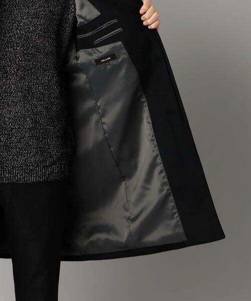 COMME CA MEN / コムサ・メン その他アウター | アンゴラビーバー イタリアンカラーコート | 詳細24