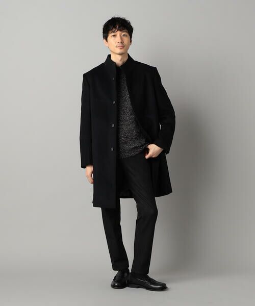 COMME CA MEN / コムサ・メン その他アウター | アンゴラビーバー イタリアンカラーコート | 詳細10