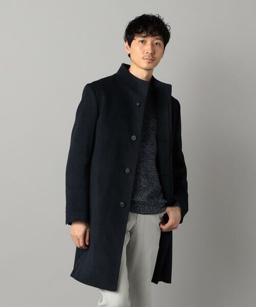 COMME CA MEN / コムサ・メン その他アウター | アンゴラビーバー イタリアンカラーコート | 詳細28