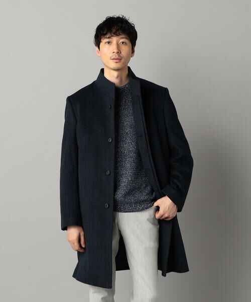 COMME CA MEN / コムサ・メン その他アウター | アンゴラビーバー イタリアンカラーコート | 詳細29