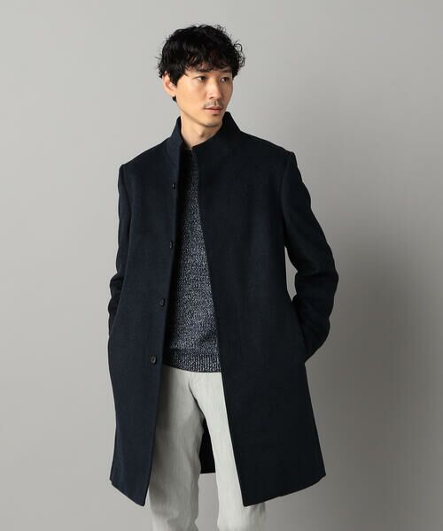 COMME CA MEN / コムサ・メン その他アウター | アンゴラビーバー イタリアンカラーコート | 詳細30