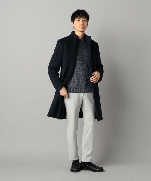 COMME CA MEN / コムサ・メン その他アウター | アンゴラビーバー イタリアンカラーコート | 詳細30