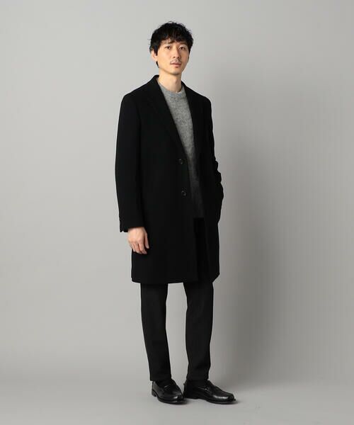 COMME CA MEN / コムサ・メン その他アウター | 尾州産 ウールビーバー チェスターコート | 詳細1